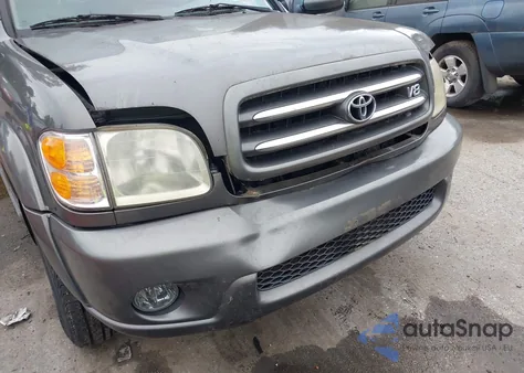 2003 Toyota Sequoia Limited V8 z USA, uszkodzony, nr VIN 5TDBT48A13S202514